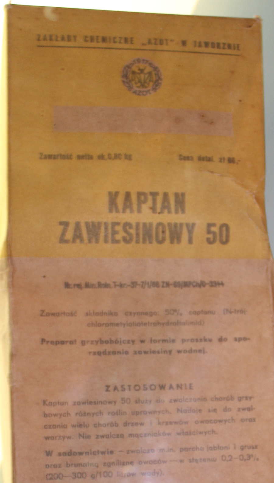 Kaptan zawiesinowy