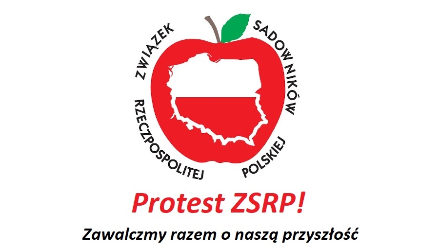 Protest ZSRP w obronie cen jabłek deserowych